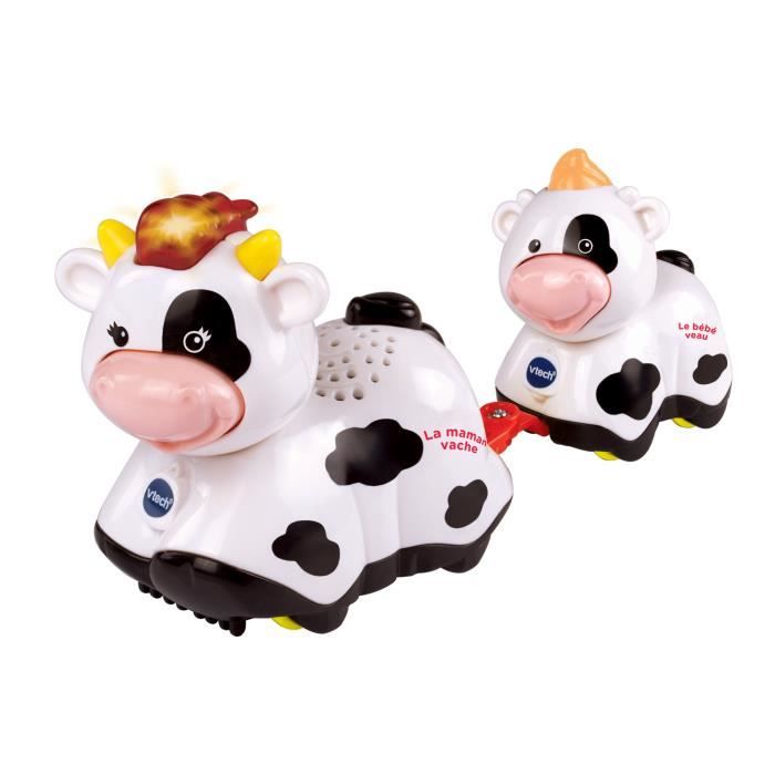 VTECH - Tut Tut Animo - Duo - Milletache Maman Vache et Milo Bébé Veau