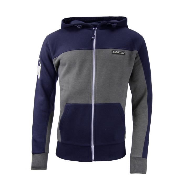 STARTER Sweatshirt Zippé Homme