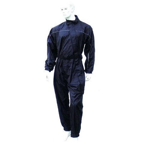Combinaison Pluie en Nylon Noir