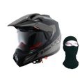 ASTONE Casque Crosstourer Noir Mat + Cagoule