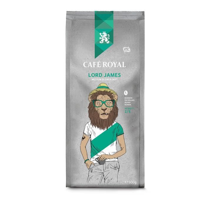 CAFE ROYAL Café en Grains Lord James - 500 g