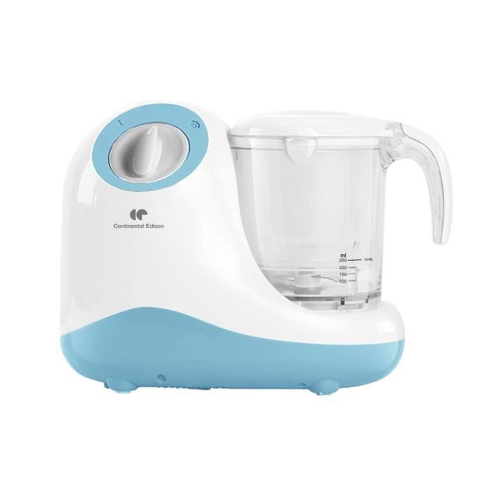 CONTINENTAL EDISON Robot Cuiseur Vapeur Multifonction Bleu