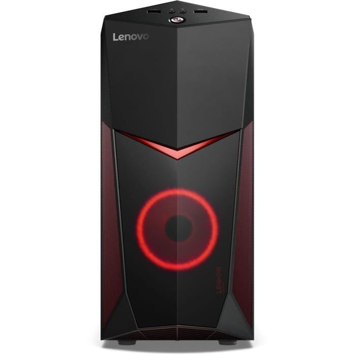 LENOVO PC de Bureau Gamer Legion Y520T-25IKL ES - 8Go de RAM - Core i5-7400 - GeForce GTX 1060 3Go - Disque Dur 1To HDD