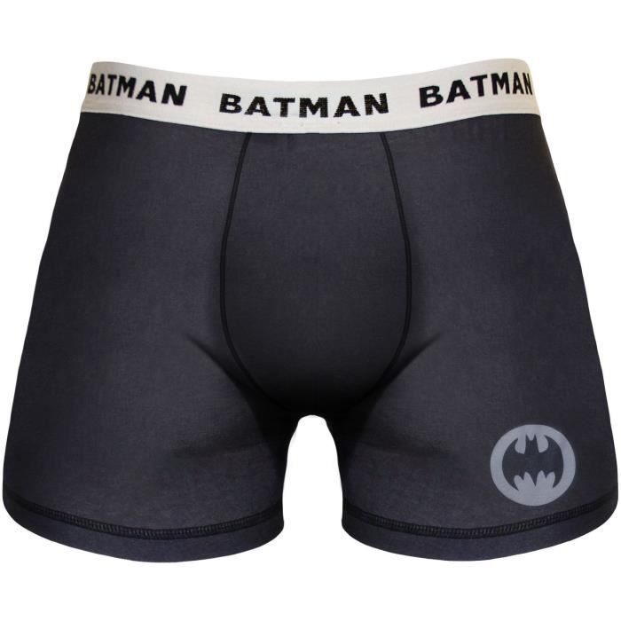 Boxer Homme Batman Logo - Noir