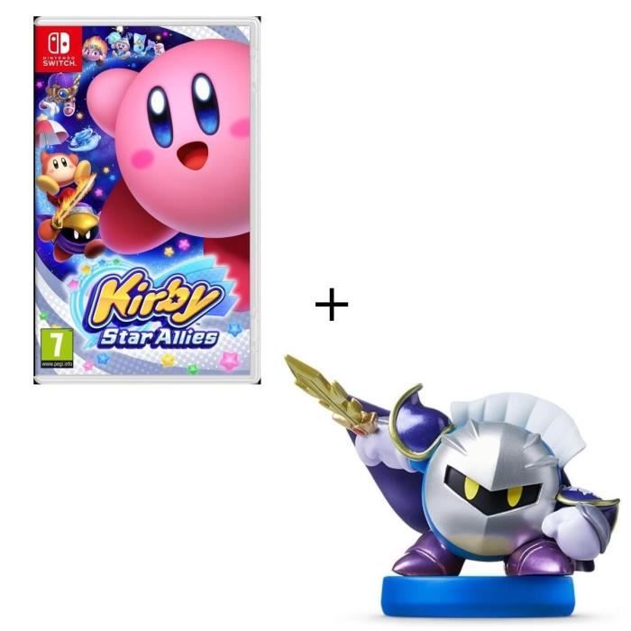 Kirby Star Allies Jeu Switch + Amiibo compatible Meta Knight