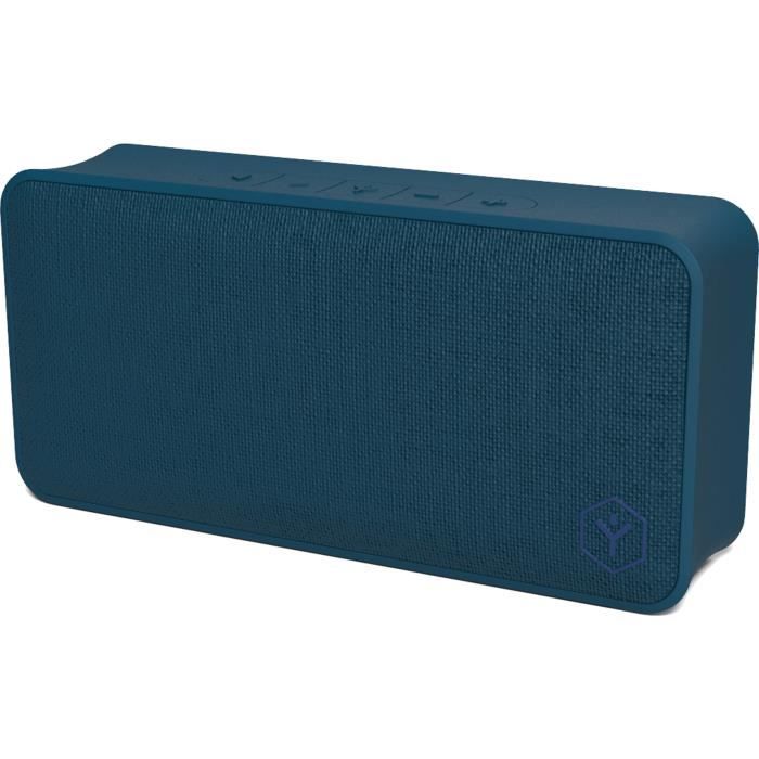 RYGHT NAMO Enceinte nomade Bluetooth - 12 heures d'autonomie - Micro intégré - Bleu