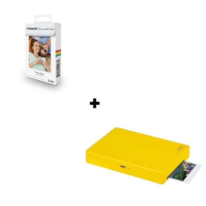 POLAROID Mint Imprimante photo mobile Bluetooth - Impression format 2\