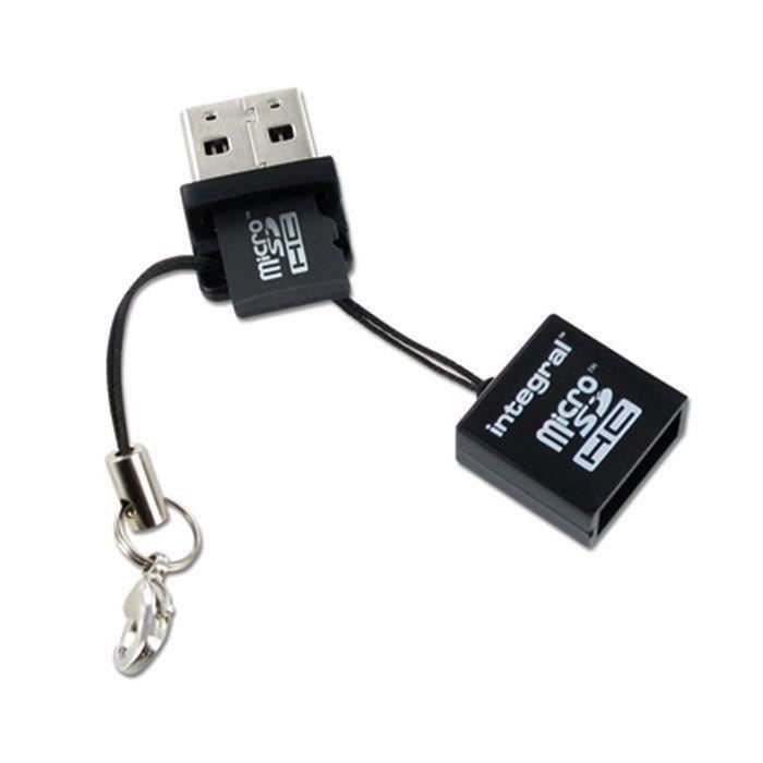 Integral Lecteur de carte mémoire Micro SD - USB