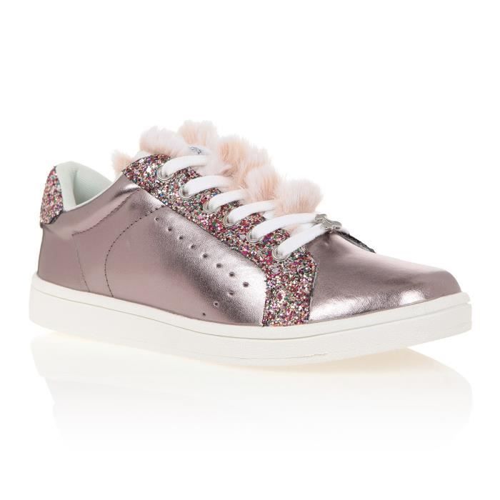 LE TEMPS DES CERISES Baskets Sportwear Sacha Multicolore Femme