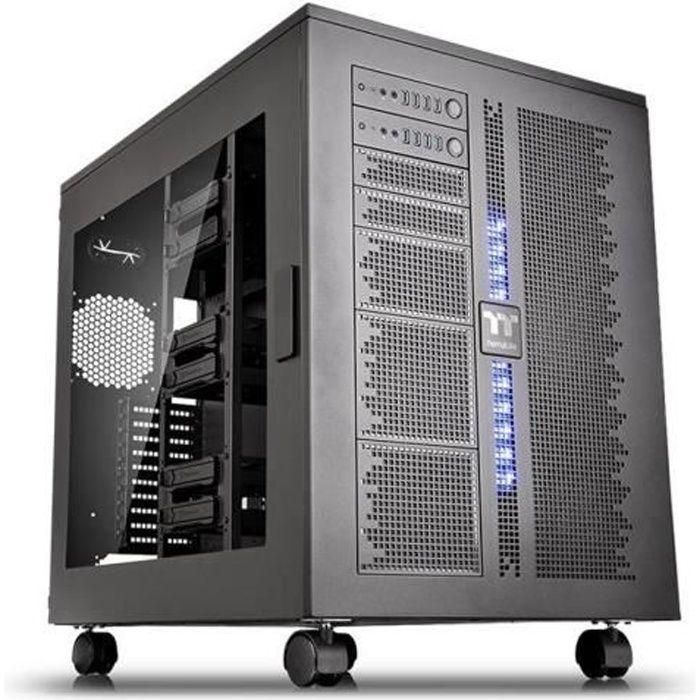 Thermaltake Boîtier PC Core W200 - Noir - Super Tour - Fenêtre