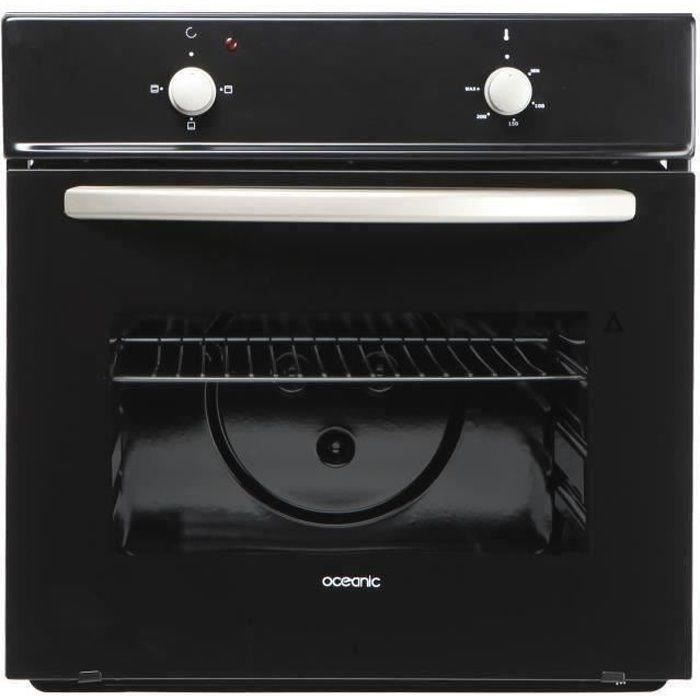 OCEANIC FCN3B - Four électrique encastrable-65L-Nettoyage manuel - B - Noir
