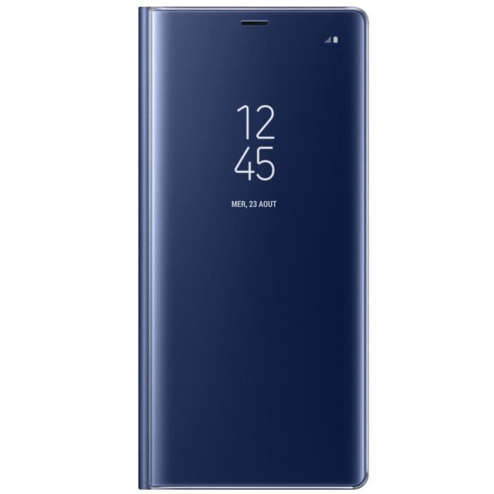 Samsung Clear View Cover Note8 - Bleu foncé