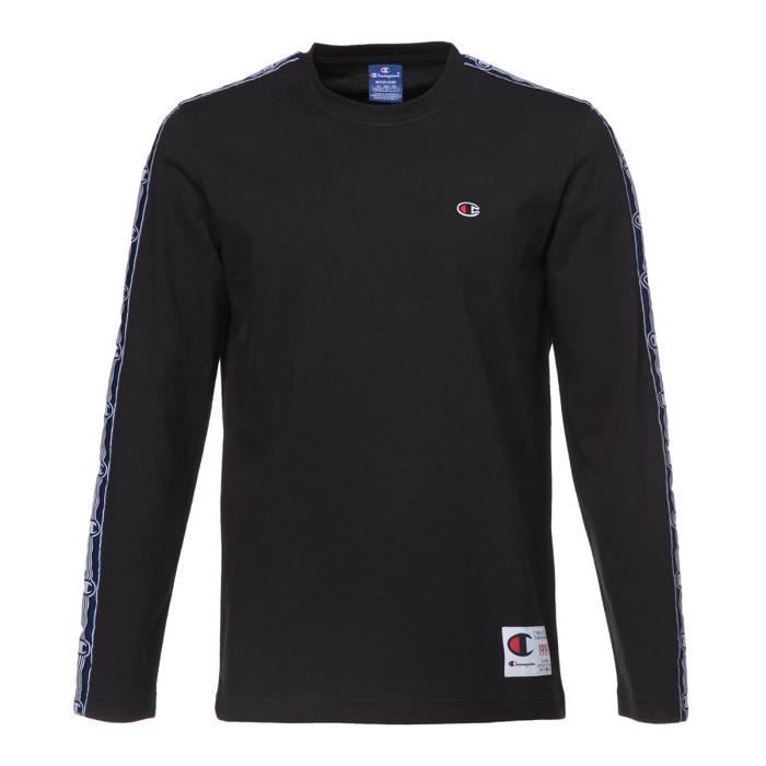 CHAMPION T-shirt M Courtes - Homme - Noir