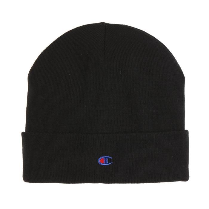 CHAMPION Bonnet - Noir et bleu