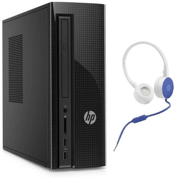 HP DESK HP260p130nf - 4Go de RAM - Intel Core i3-6100T - Intel HD 530 - Stockage 500Go + Casque stéréo