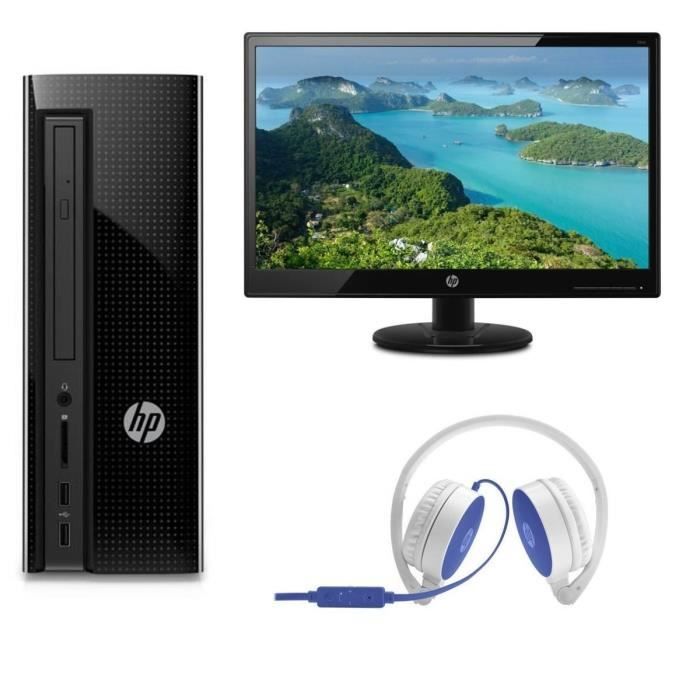 HP PC de Bureau HP260p130nf - 4Go de RAM - Core i3-6100T - Intel HD 530 - Disque Dur 500Go + Ecran 22kd 21,5\