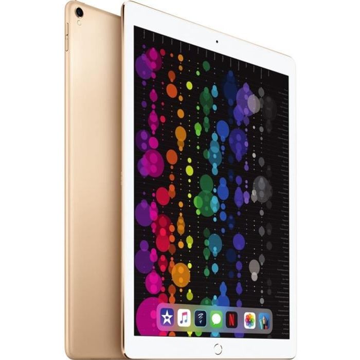 APPLE iPad Pro - 12,9'' - Stockage 64Go - WiFi - MQDD2NF/A - Or - Nouveauté