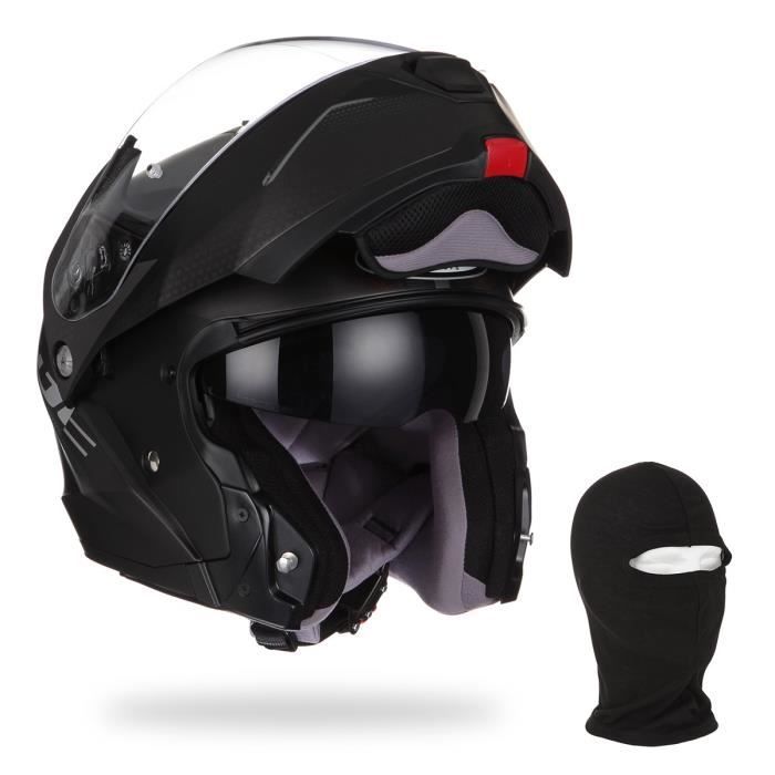HJC Casque modulable IsmaxII Dova - Avec Cagoule - Noir / Gris