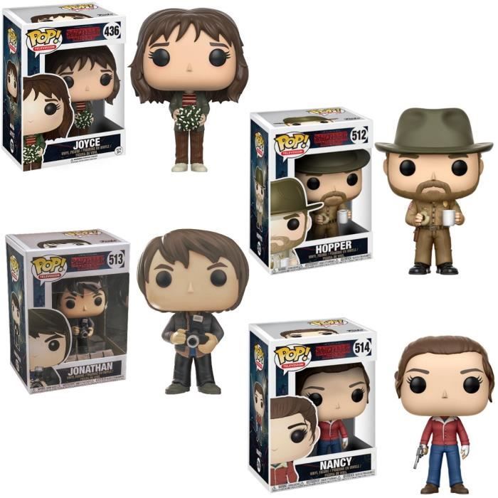 Pack de 4 Funko Pop! Stranger Things
