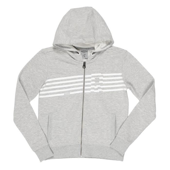 REDSKINS Veste à capuche zippée PhŒnix - Enfant Mixte - Gris