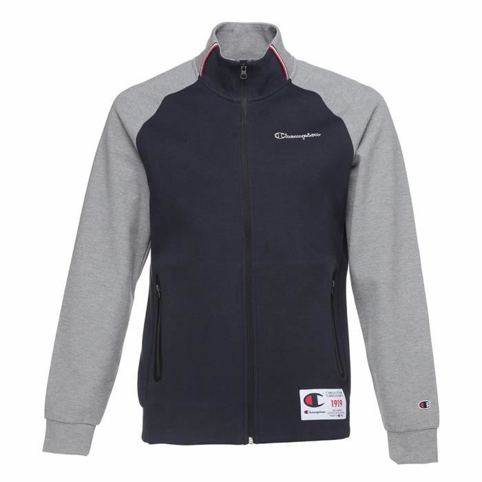CHAMPION Sweatshirt zippé - Homme - Bleu marine