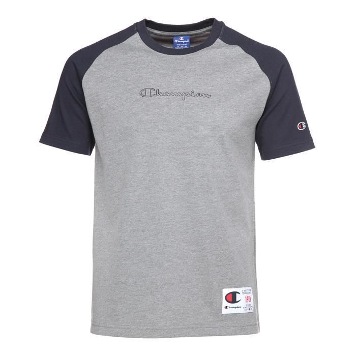 CHAMPION T-shirt manches courtes - Homme - Gris