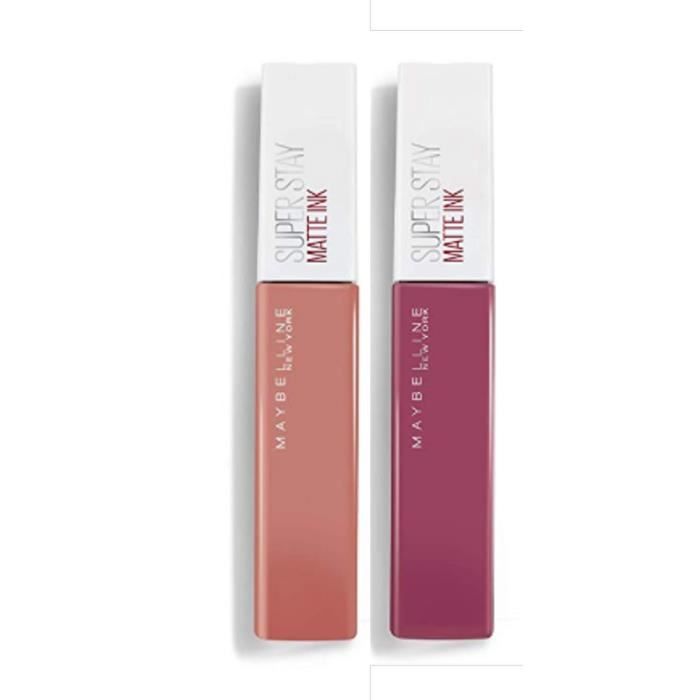Produit shopeco.fr : Lot de 2 rouges à lèvres SuperStay Matte Ink
