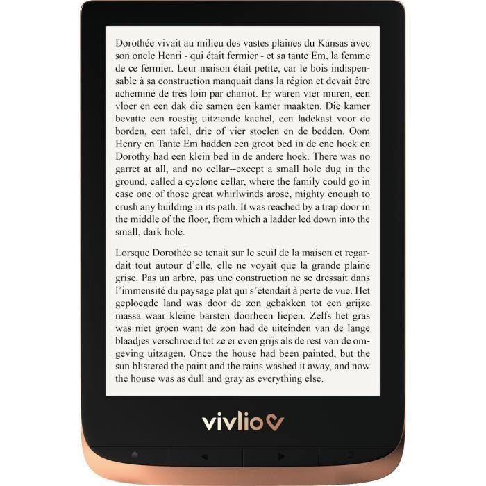 Liseuse numérique Vivlio InkPad 3 + Pack d'ebooks de plus de 10 Ebooks OFFERT