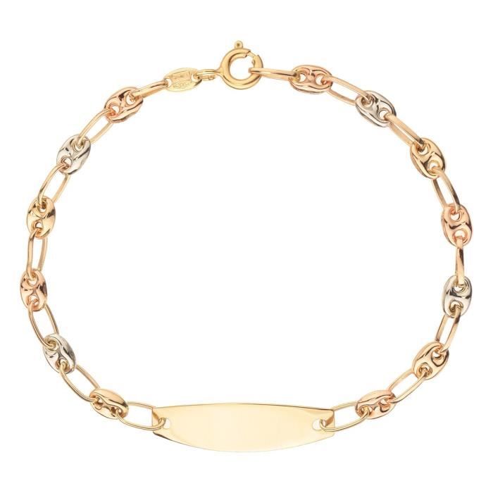 Les Bijoux d'Emma -Gourmette pour Enfant - OR 9CT