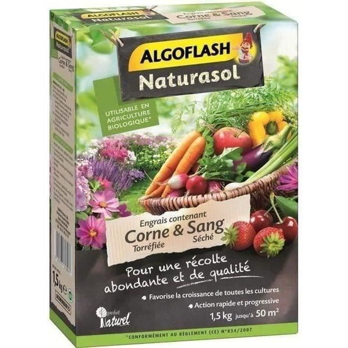 Corne torrefiee et sang seche 15Kg Naturasol