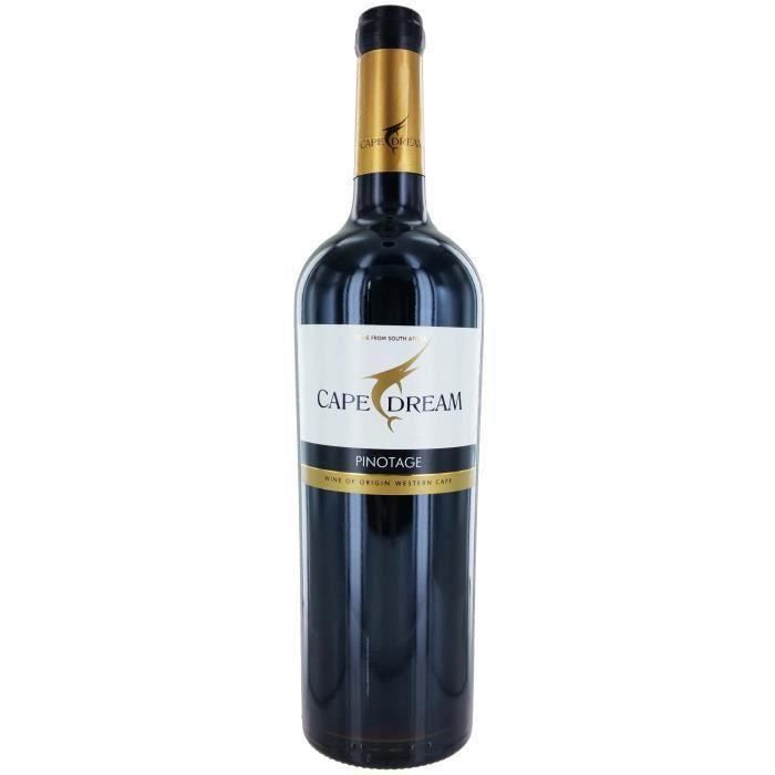 Cape Dream Vin d'Afrique du Sud Pinotage 2017 - Vin rouge