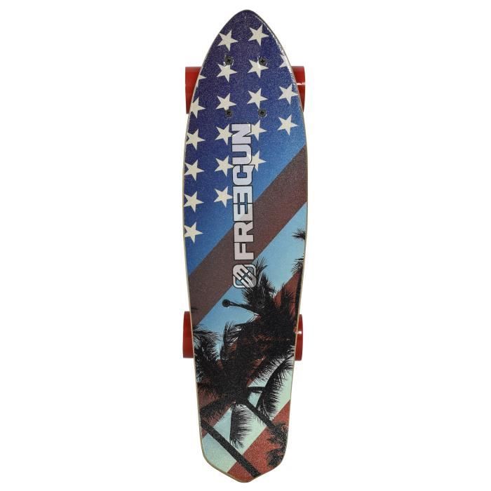 FREEGUN Skateboard Vintage Wood 22,5''