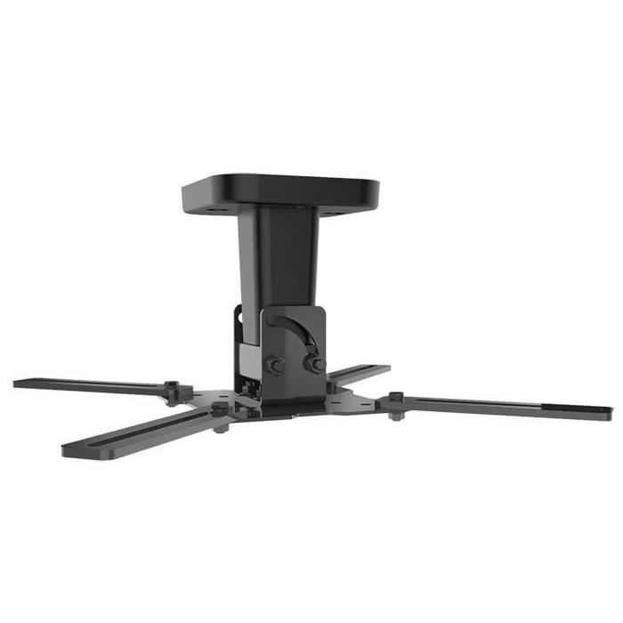 MELICONI PRO-80 Support vidéoprojecteur plafond orientable 360° - Noir