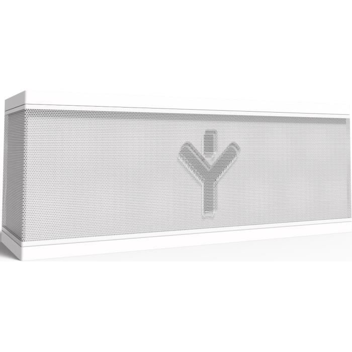 RYGHT PARTYROCK XXL - Enceinte Bluetooth 3.0 sans fil - NFC - 5h d'autonomie - Micro intégré - Blanc