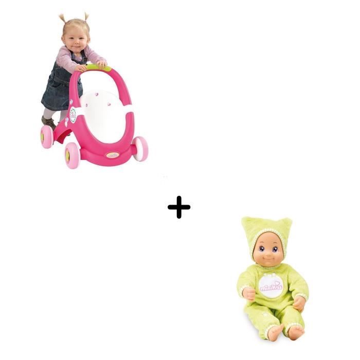 Pack Minikiss - Babywalker + Poupon Dodo