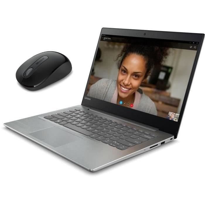 Ordinateur Portable - LENOVO Ideapad 320S - 14 pouces HD - i3-8130U - RAM 8Go - Stockage 256Go SSD - Windows 10 + Office 365