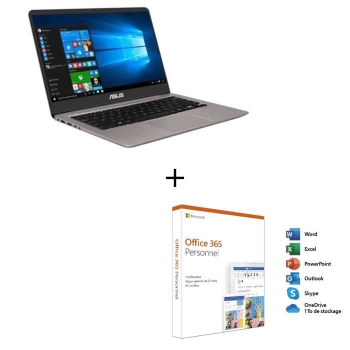 Ordinateur Ultrabook - ASUS ZenBook UX410UA-GV354T - 14\