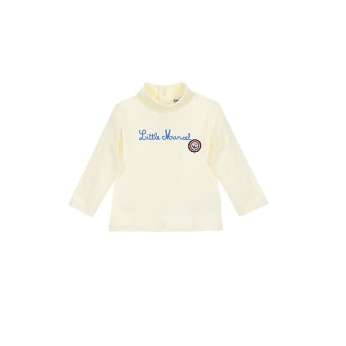 LITTLE MARCEL Sous-pull Beige Écru Bébé Garçon
