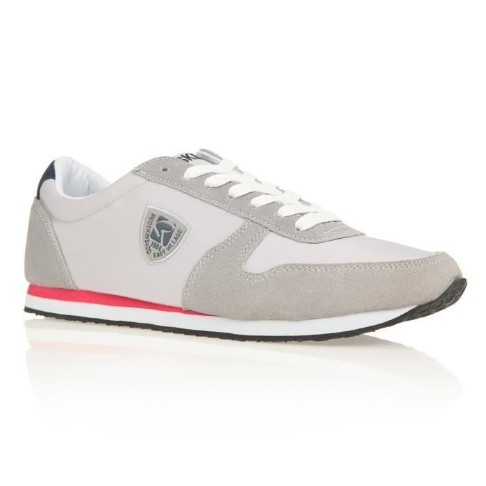 REDSKINS Baskets Disco Chaussures Homme Gris