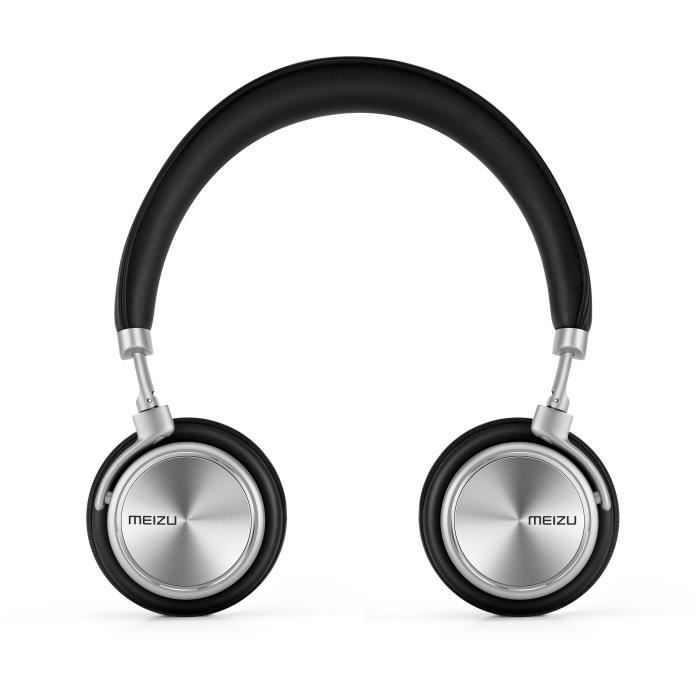 MEIZU Casque filaire Audio HD50 - Noir - 103 dB - Câble 1,2 m - Rotation multi-angles