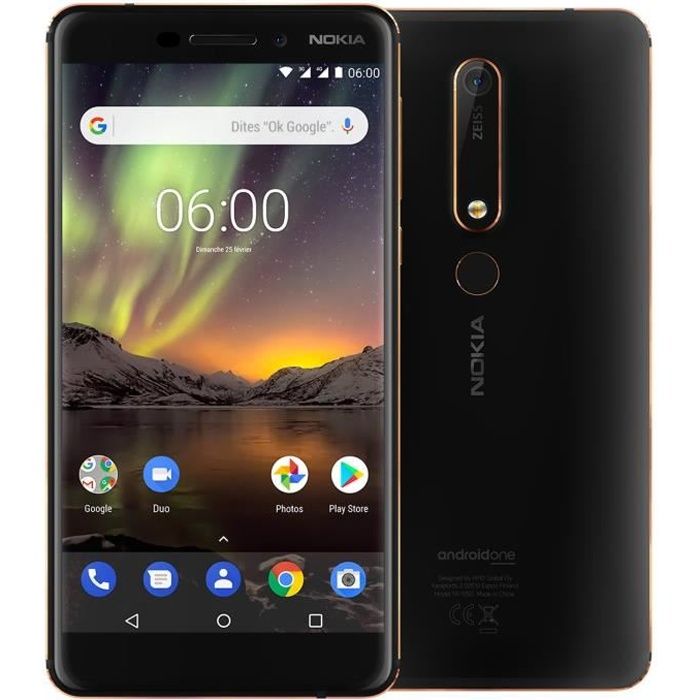 Nokia 6.1 32 Go Noir