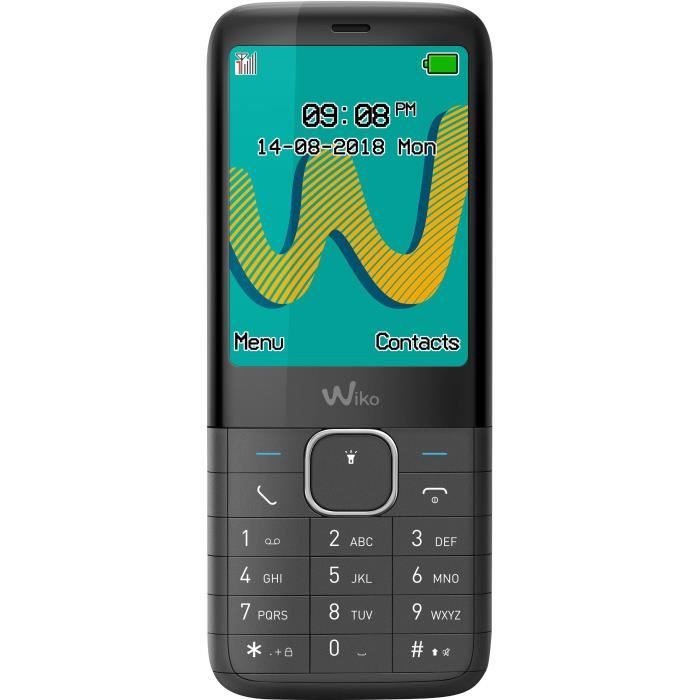 WIKO Riff3 Plus LS Noir