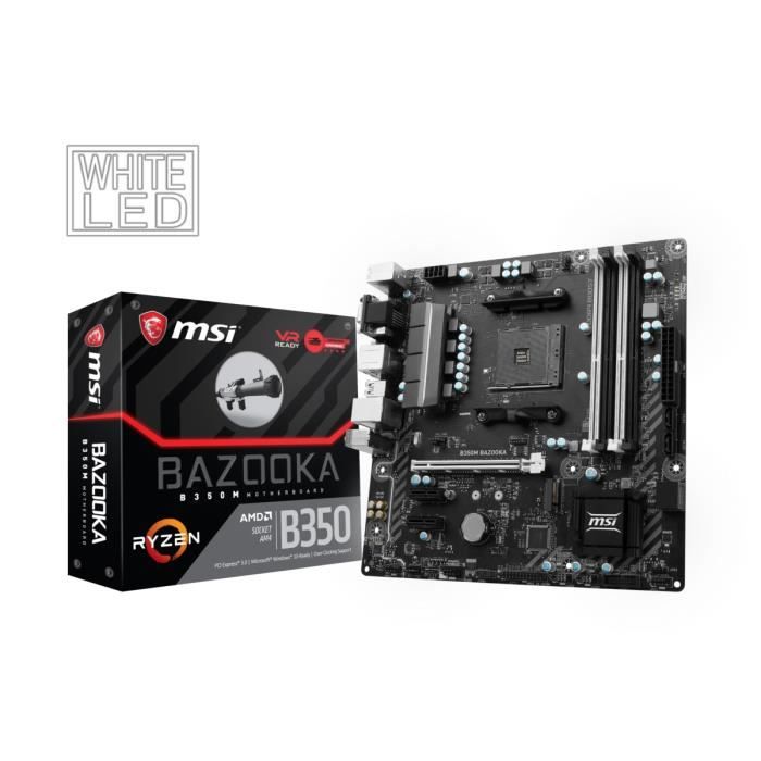 MSI Carte Mère B350M BAZOOKA