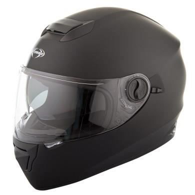 STORMER Casque Intégral Versus Néon Noir Mat