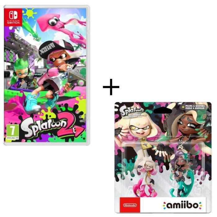 Splatoon 2 + Amiibos Perle et Coralie