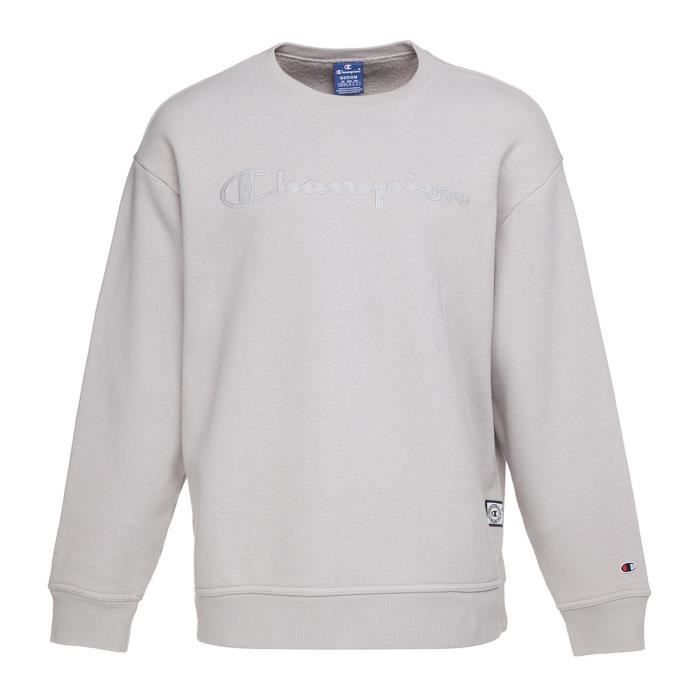 CHAMPION Sweatshirt col rond - Homme - Gris