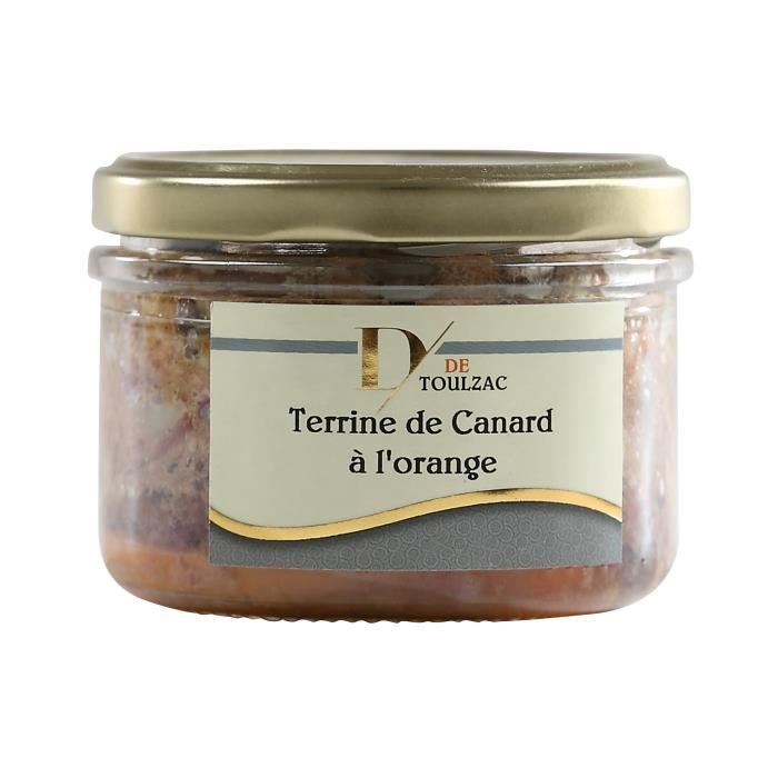 D DE TOULZAC Véritable Terrine à Base de Viande 180g