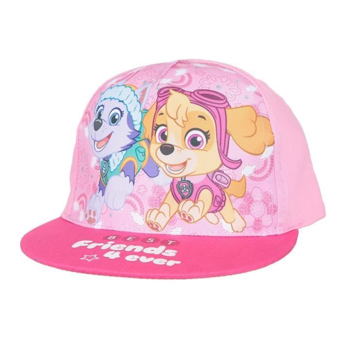 PAT'PATROUILLE Casquette Rose et Vert Enfant Fille