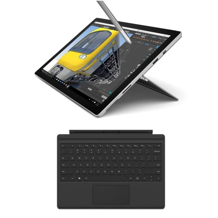 Surface Pro 4 i7/16Go/512Go + Clavier Type Cover Noir