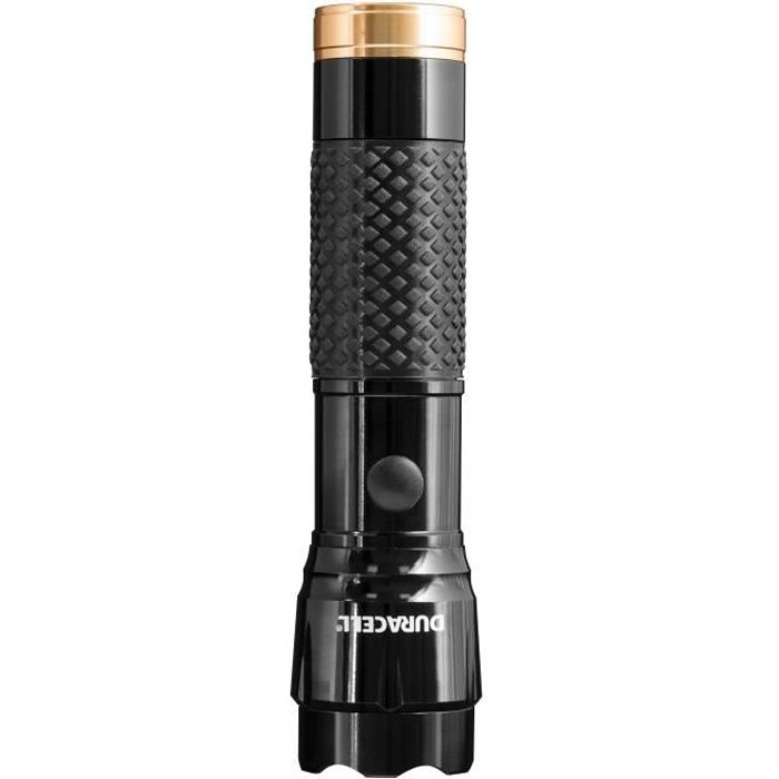DURACELL Lampe torche LED 265lm portée 144m Aluminium noir